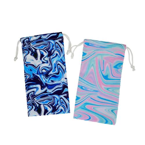 Kulpåse Mönster Blå & Lila Mix