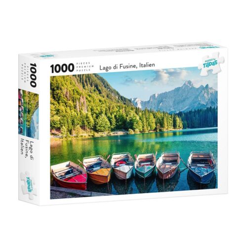 1000 bitarspussel Lago di Fusine