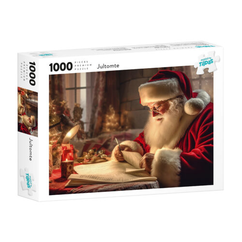 1000b. Pussel Jultomte