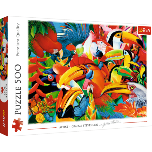 Colourful birds 500 pcs