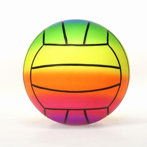 Regnbåge volleyboll 22cm