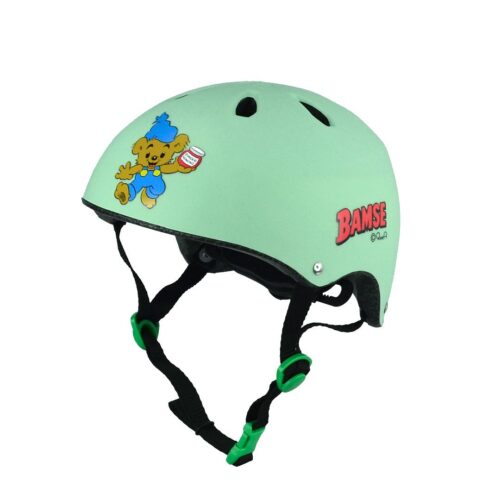 Bamse Skatehjälm Grön