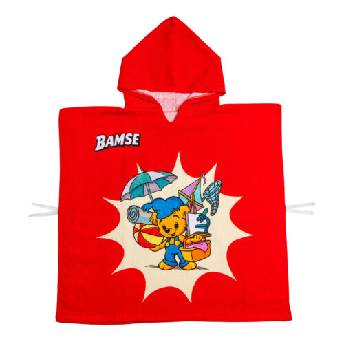 Bamse Badponcho Stranden