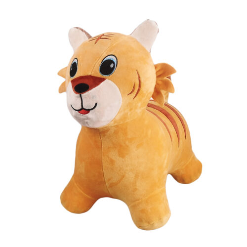 Hoppdjur m. överdrag Tiger