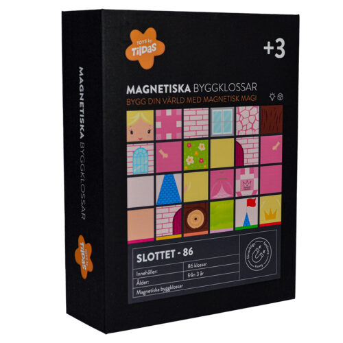 Magnetiska byggklossar Slottet