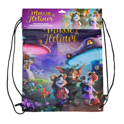 Gympapåse Musse & Helium Blå