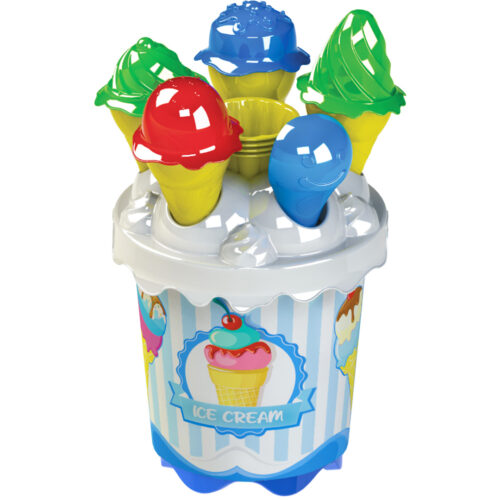 Hinkset blå glassar