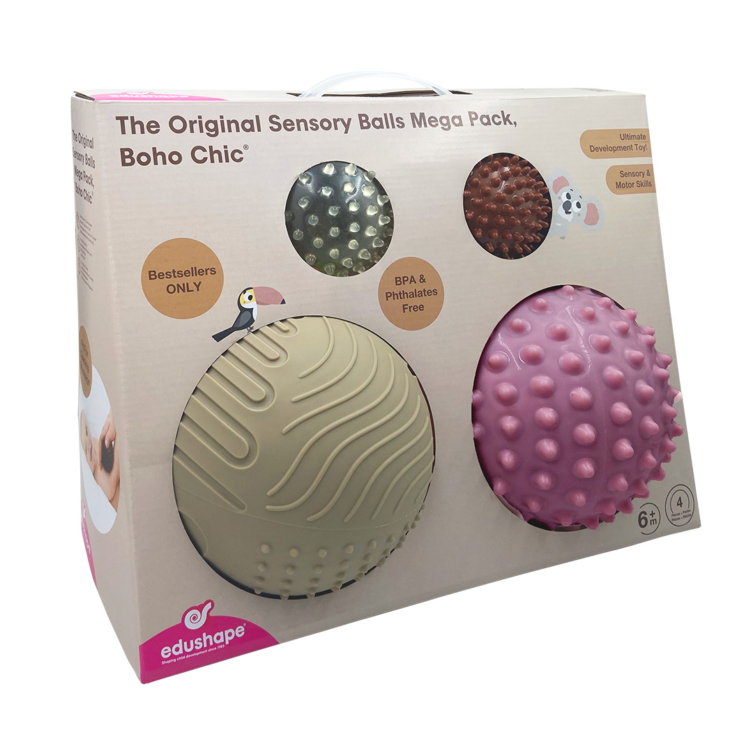 The Original Sensory Balls Mega Pack, Boho Chic
