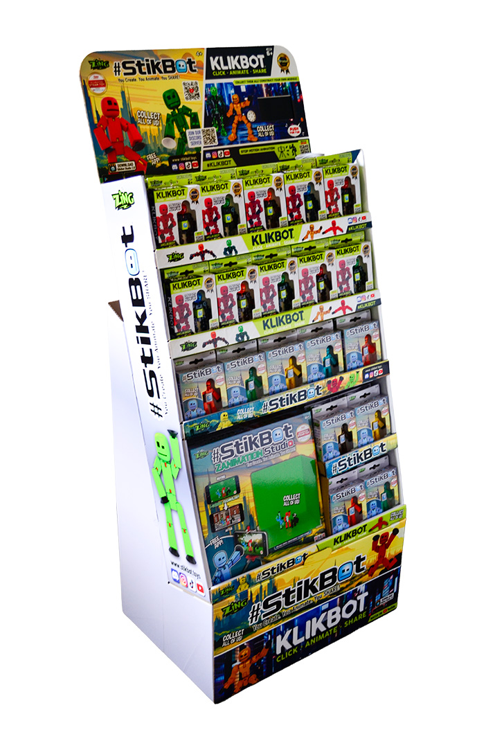 Klikbot & Stikbot Display